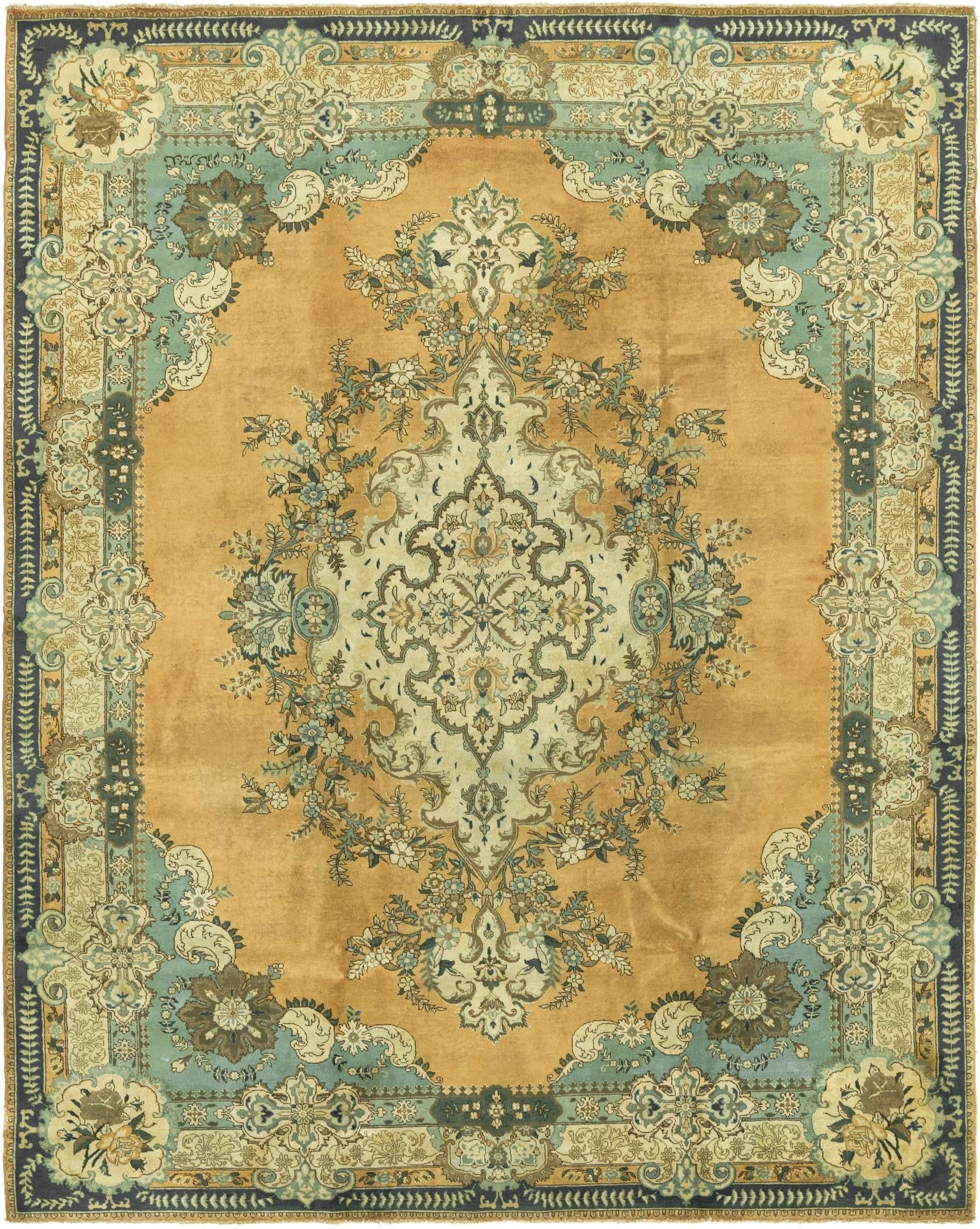 300cm x 373cm Tabriz Persian Rug