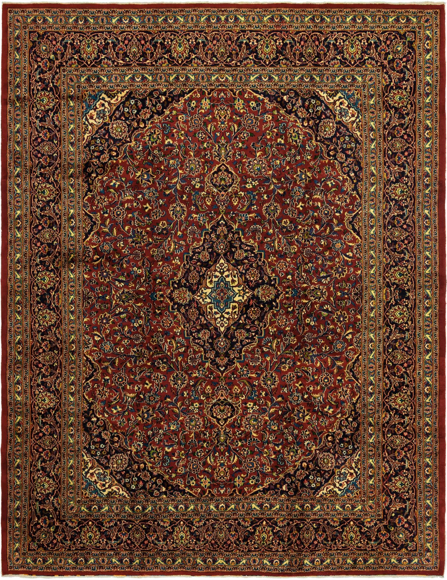 297cm x 385cm Mashad Persian Rug
