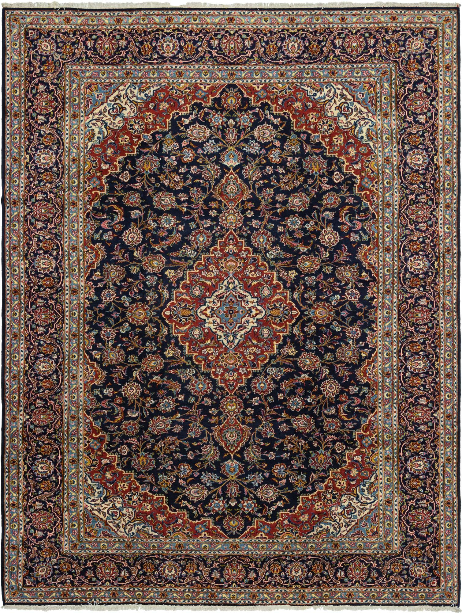 295cm x 390cm Kashan Persian Rug