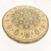 240cm x 240cm Peshawar Ziegler Round Rug thumbnail
