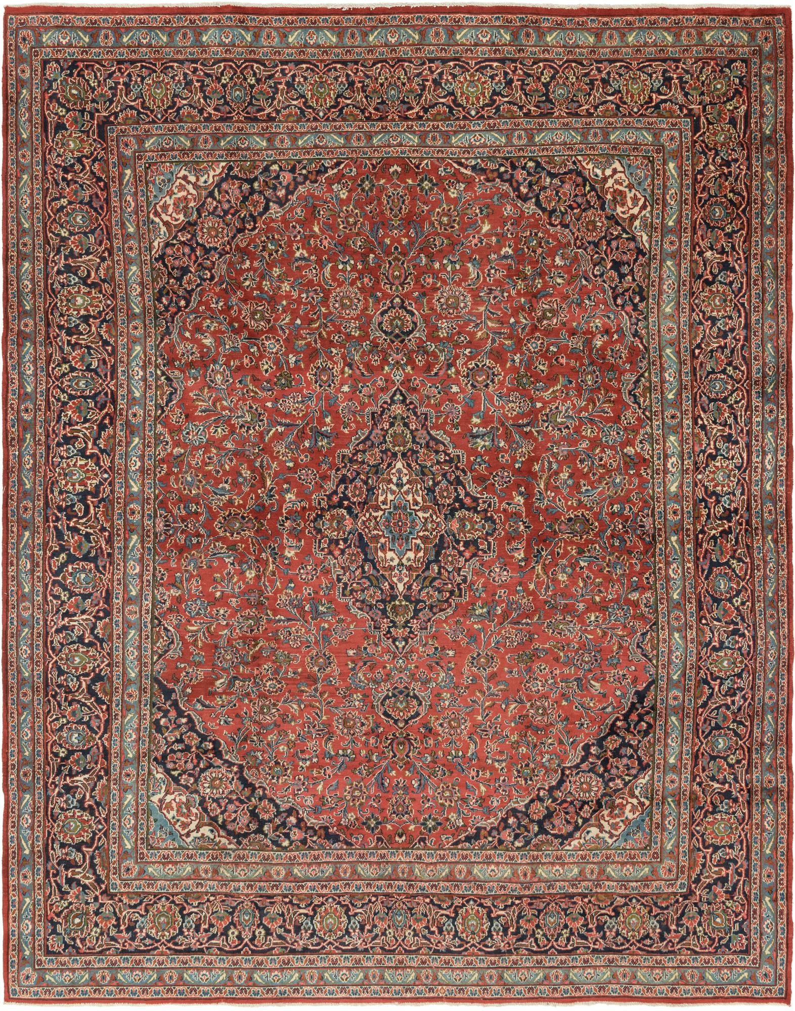 292cm x 373cm Mashad Persian Rug