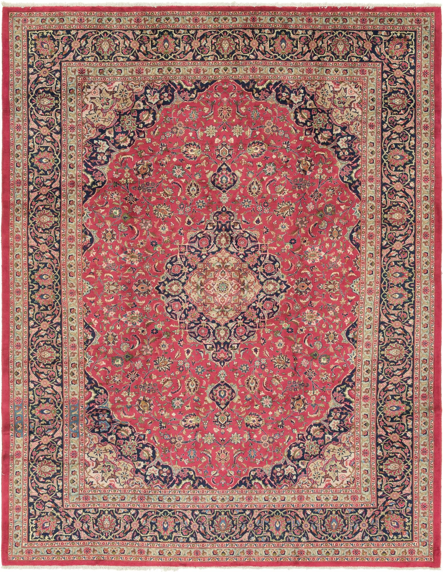 300cm x 395cm Mashad Persian Rug