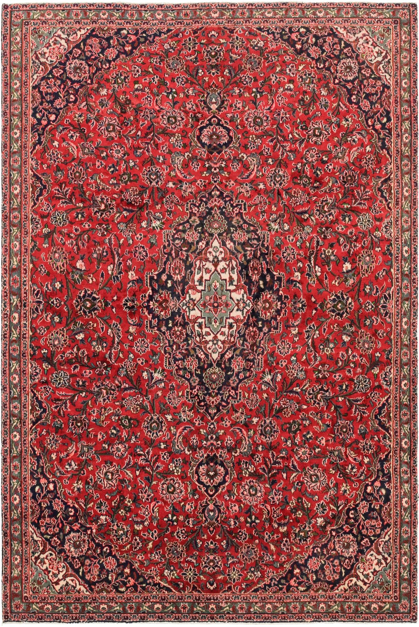 208cm x 310cm Mashad Persian Rug