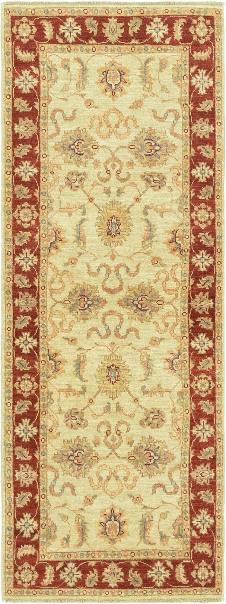 oregon rug ivory on Ivory 75cm X 203cm Peshawar Ziegler Runner Rug Au Rugs