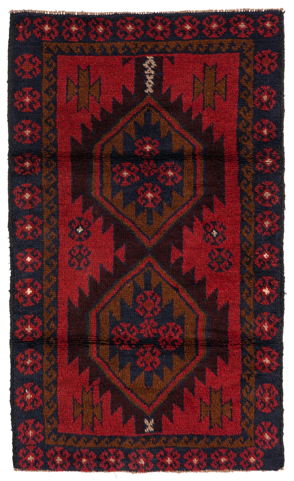 Image of 80cm x 135cm Balouch Persian Rug