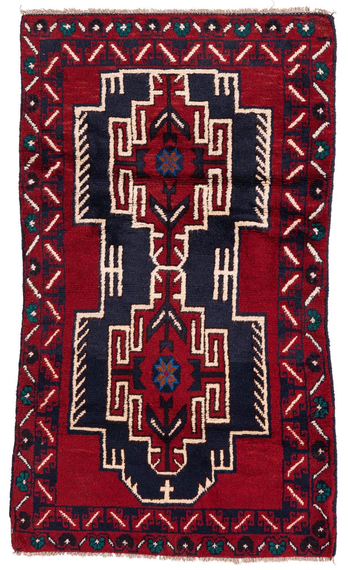 Image of 85cm x 145cm Balouch Persian Rug