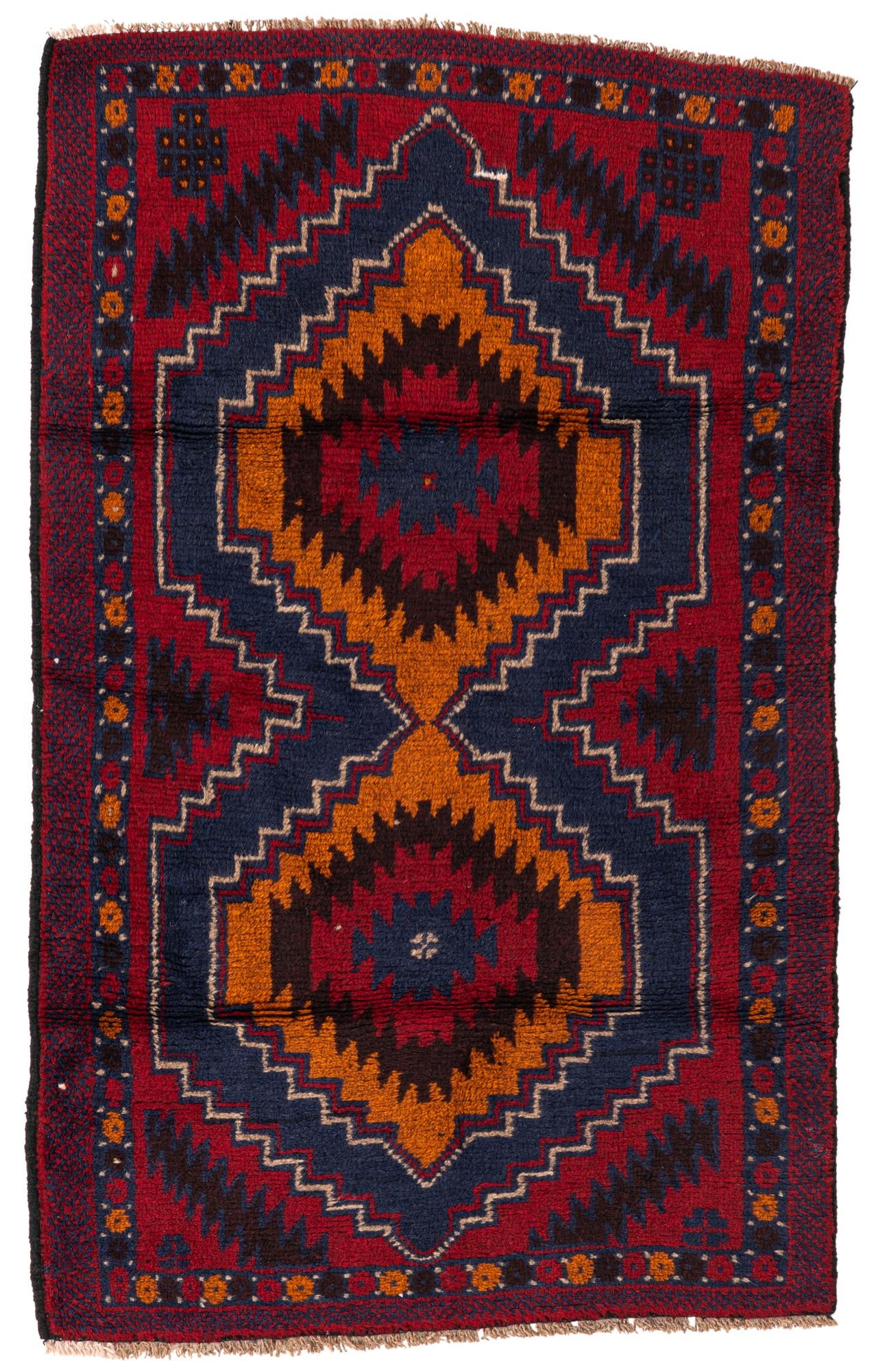 Image of 80cm x 135cm Balouch Persian Rug
