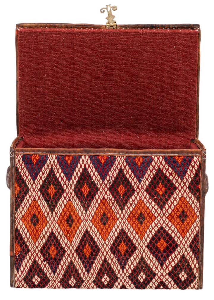 1' 3 x 2' 5 Hand Knotted Furniture Trunk