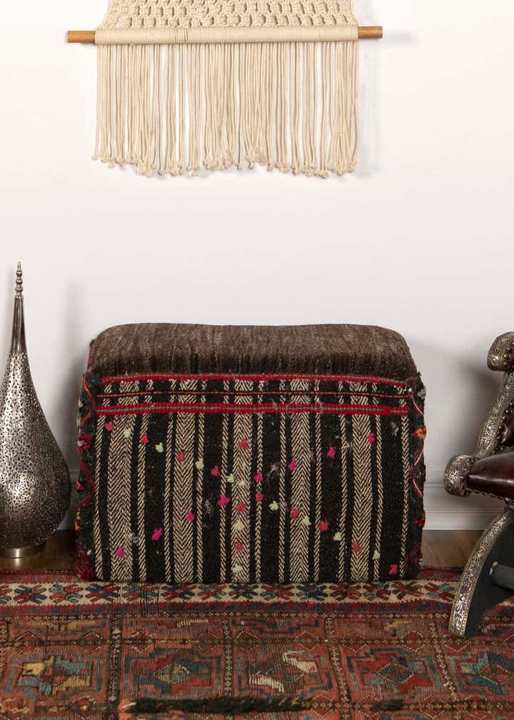 1' 2 x 2' 5 Hand Knotted Furniture Trunk