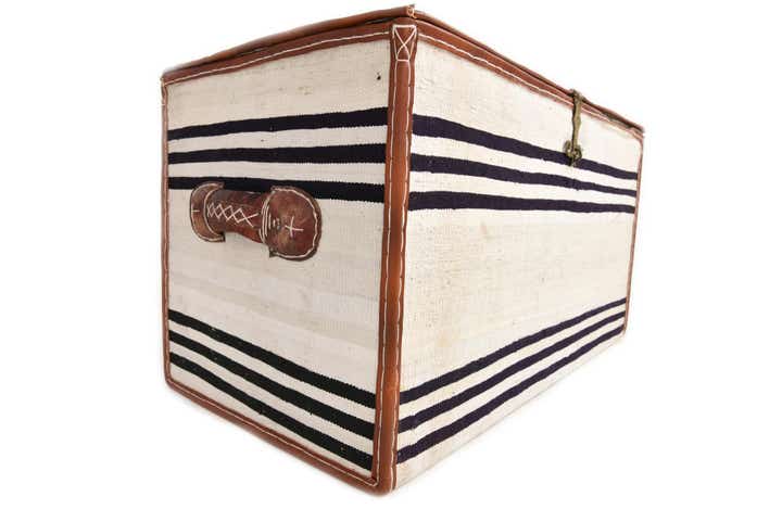 1' 7 x 3' 1 Hand Knotted Furniture Trunk