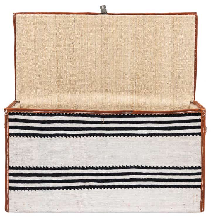 1' 7 x 3' 1 Hand Knotted Furniture Trunk