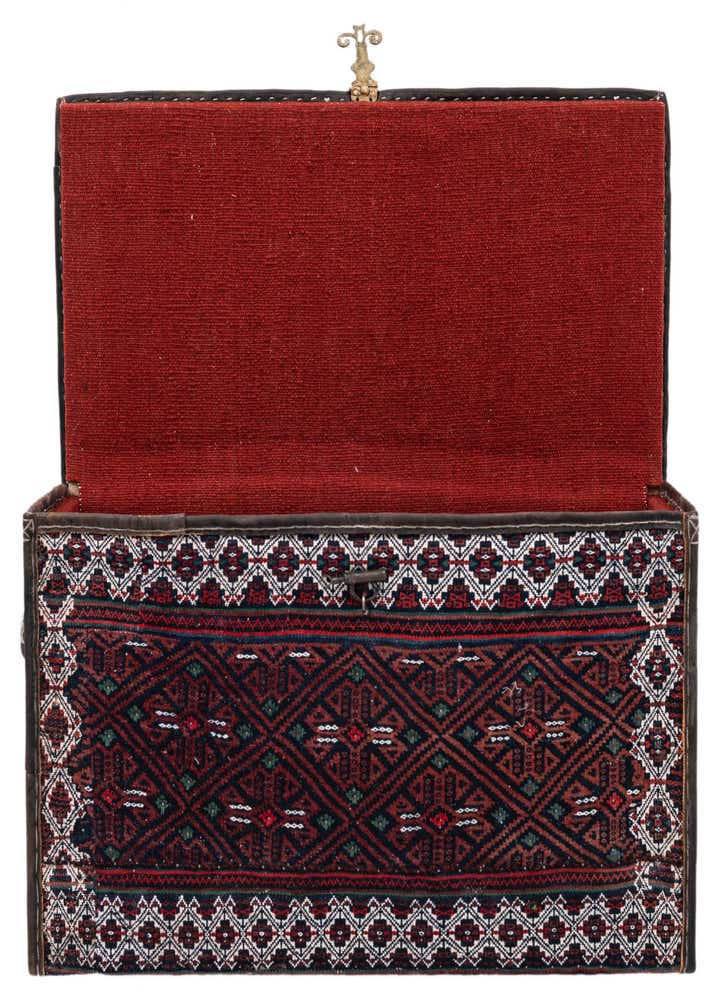 1' 7 x 3' 1 Hand Knotted Furniture Trunk