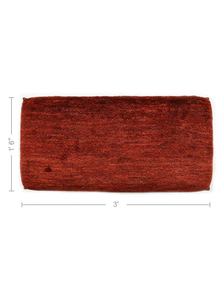 1' 6 x 3' Hand Knotted Furniture Trunk