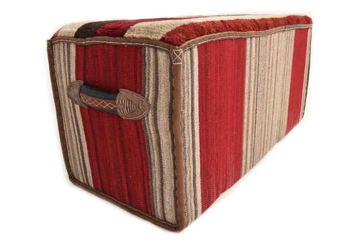 1' 6 x 3' 4 Hand Knotted Furniture Trunk