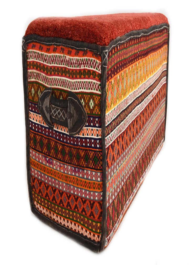 1' 6 x 3' 3 Hand Knotted Furniture Trunk