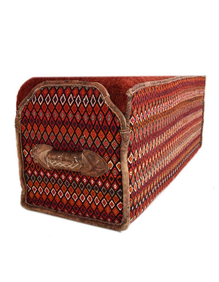 1' 5 x 3' 6 Hand Knotted Furniture Trunk