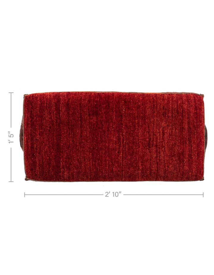 1' 5 x 2' 10 Hand Knotted Furniture Trunk