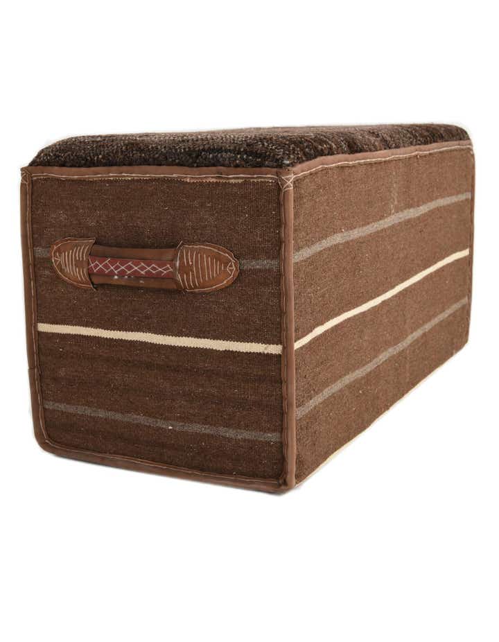 1' 7 x 3' 2 Hand Knotted Furniture Trunk