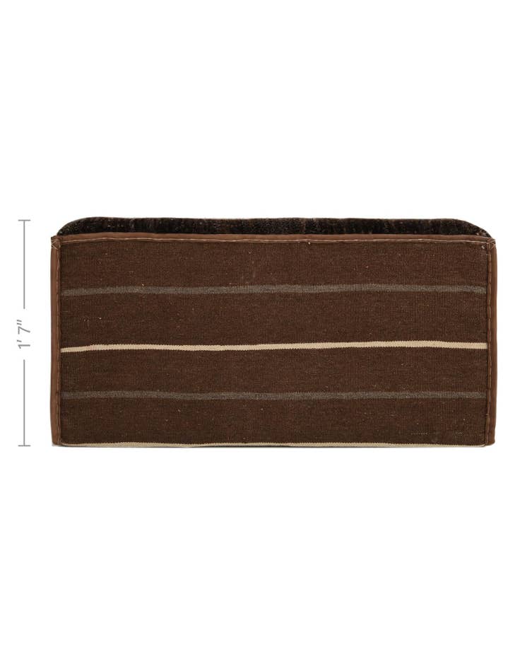 Detail image of 1' 7 x 3' 2 Hand Knotted Furniture Trunk