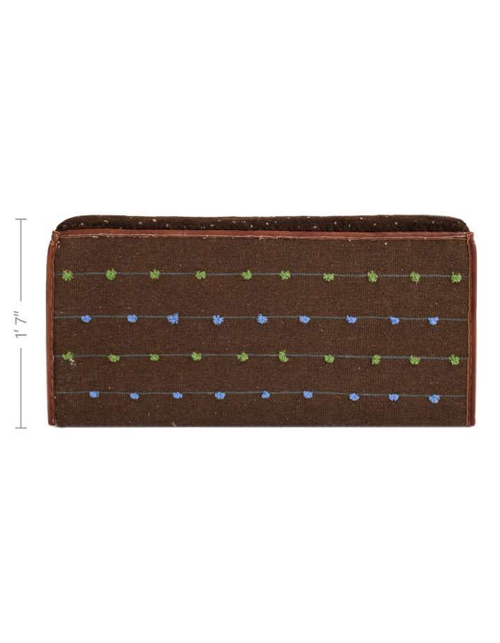 1' 6 x 3' 5 Hand Knotted Furniture Trunk