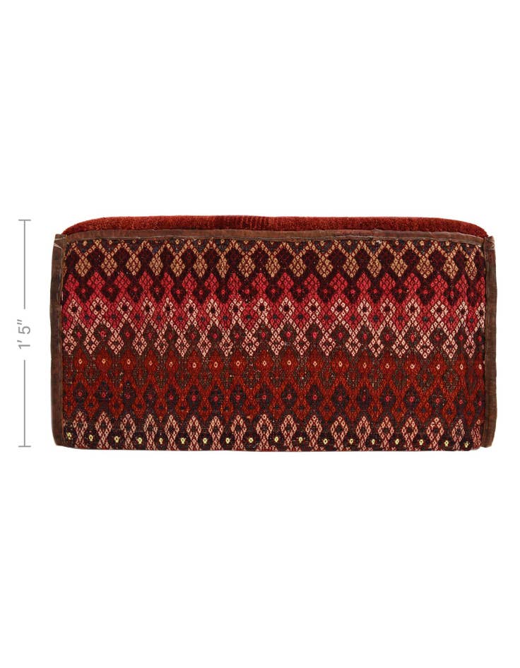 Detail image of 1' 6 x 2' 10 Hand Knotted Furniture Trunk