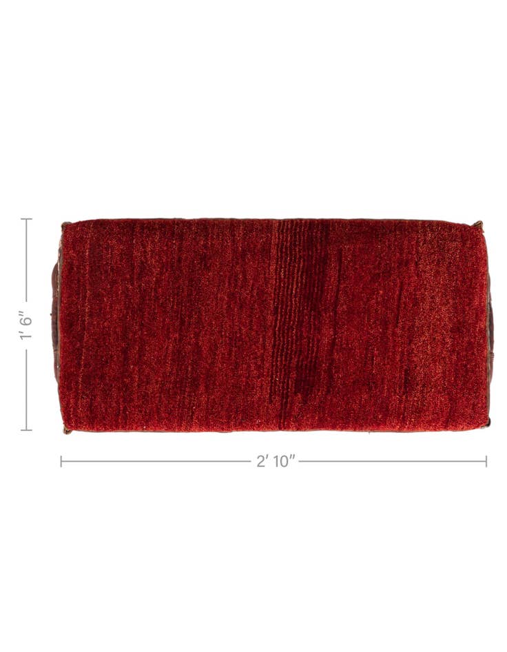 Detail image of 1' 6 x 2' 10 Hand Knotted Furniture Trunk