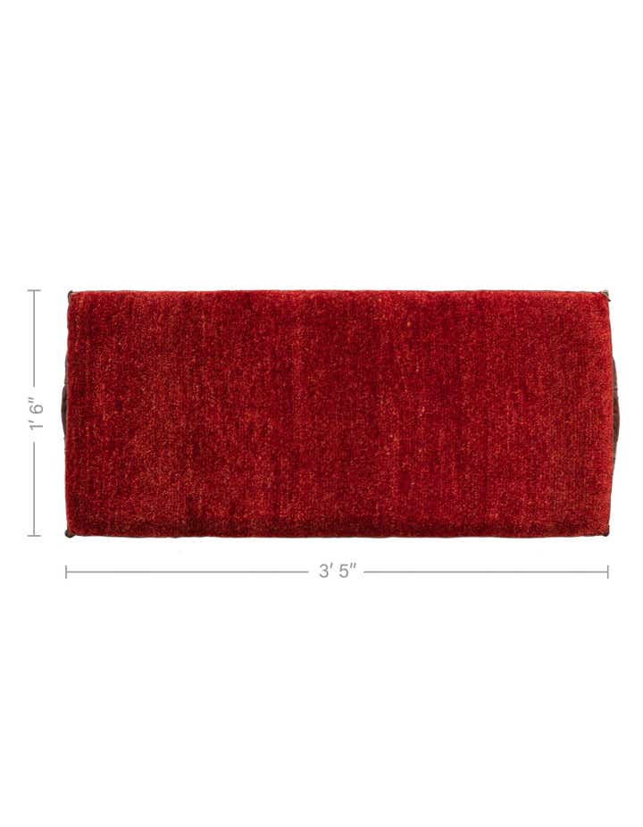 1' 6 x 3' 5 Hand Knotted Furniture Trunk