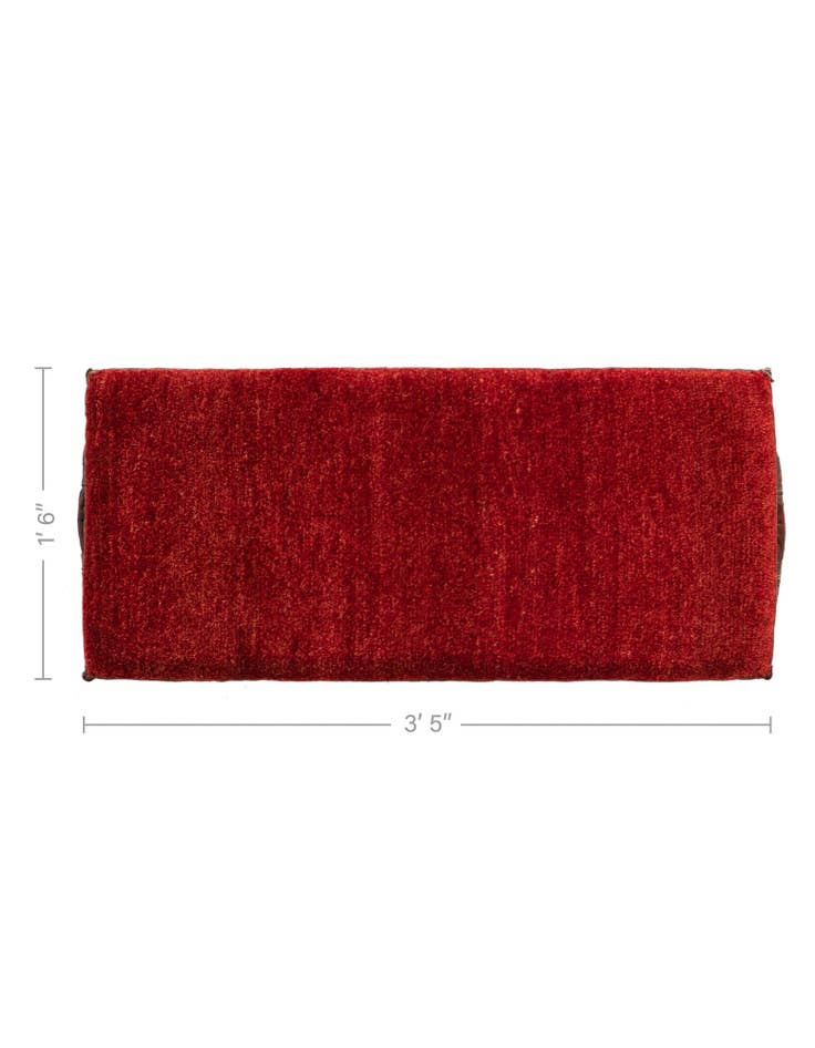 Detail image of 1' 6 x 3' 5 Hand Knotted Furniture Trunk