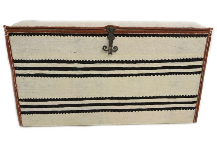 1' 7 x 3' 1 Hand Knotted Furniture Trunk