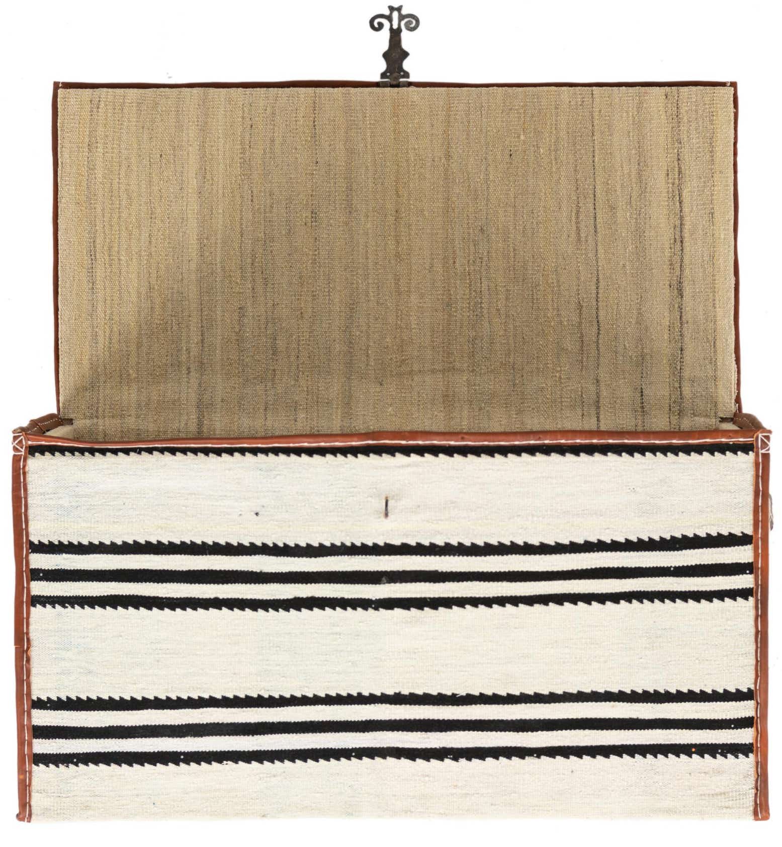 1' 7 x 3' 1 Hand Knotted Furniture Trunk