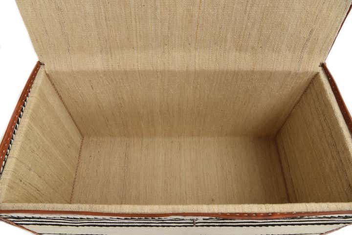1' 7 x 3' Hand Knotted Furniture Trunk