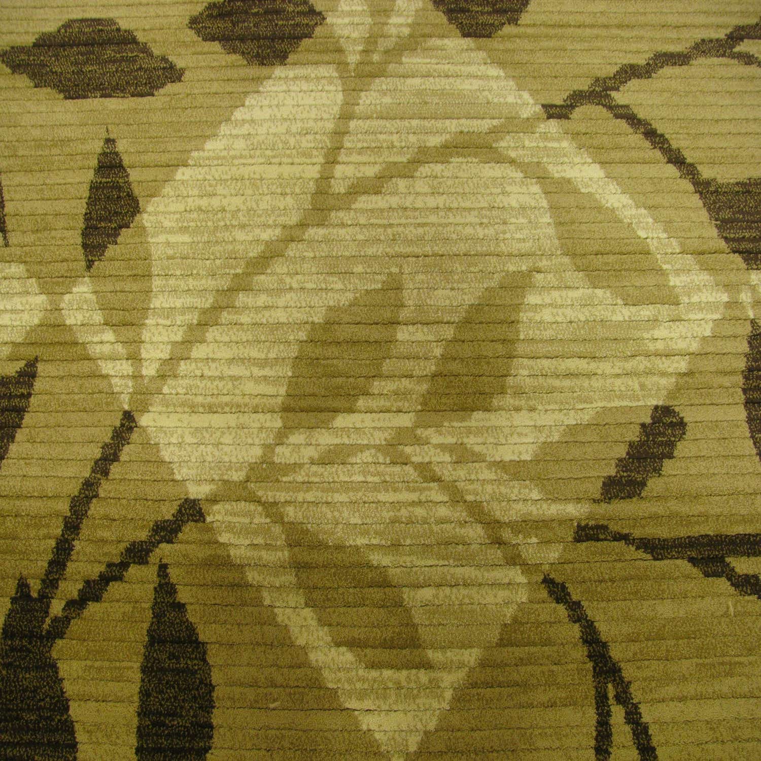 Cream 6' 7 x 6' 7 Cut & Loop Square Rug eSaleRugs