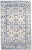 Ivory Blue 5' x 8' Miranda Rug | Rugs.com
