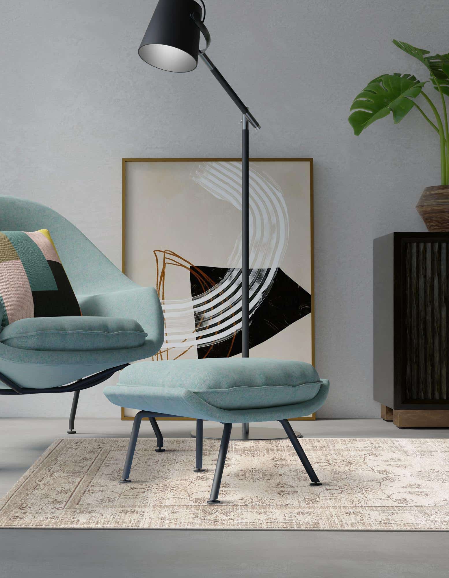 Ivory 9' x 12' Vista Rug eSaleRugs