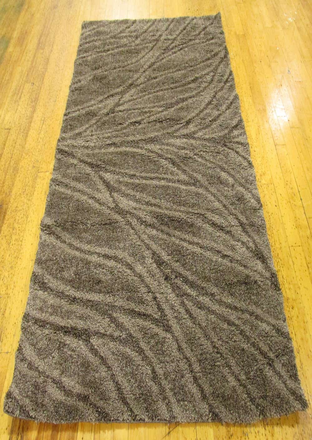 Handwoven Multi-Tone Shag Rug 5' x 6' 7