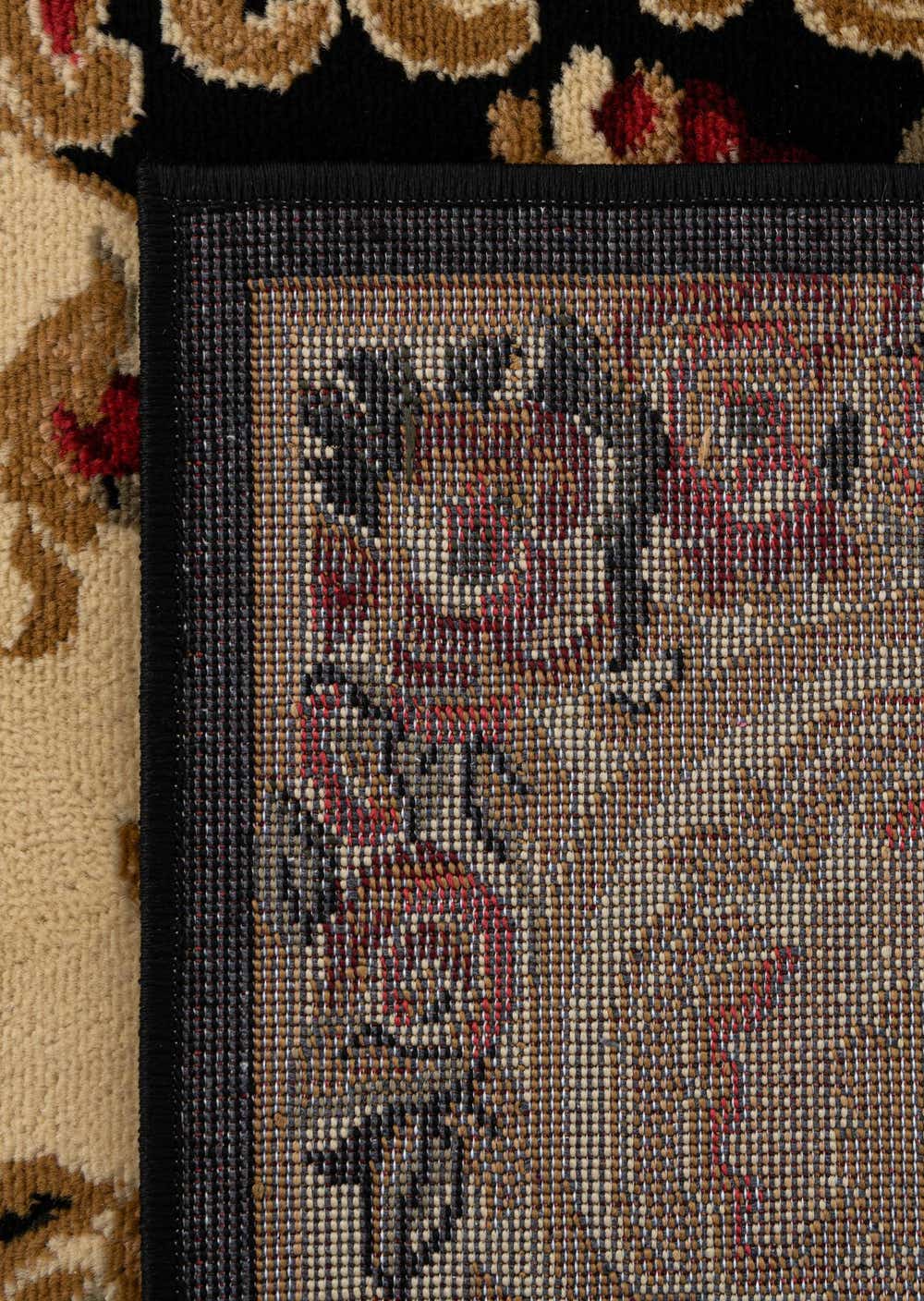 Black 5' x 8' Classic Aubusson Rug eSaleRugs