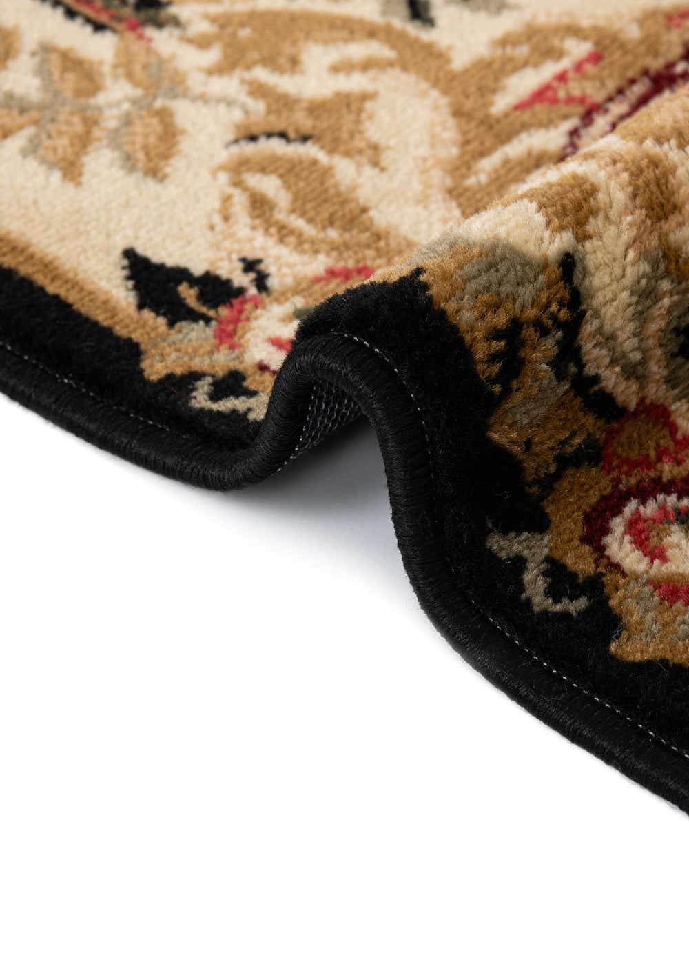 Black 5' x 8' Classic Aubusson Rug eSaleRugs