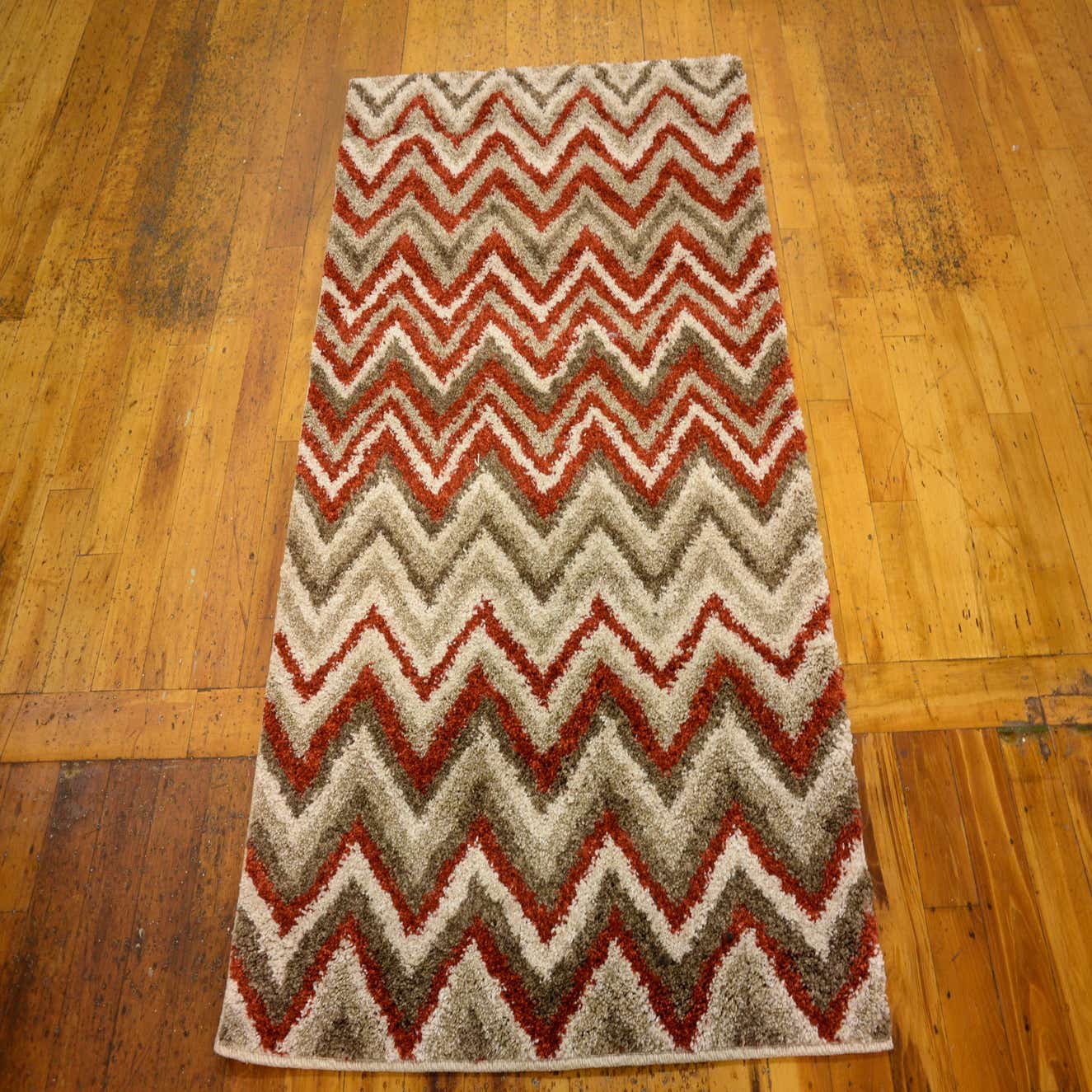 Red 3' 3 x 5' 3 Chevron Rug eSaleRugs