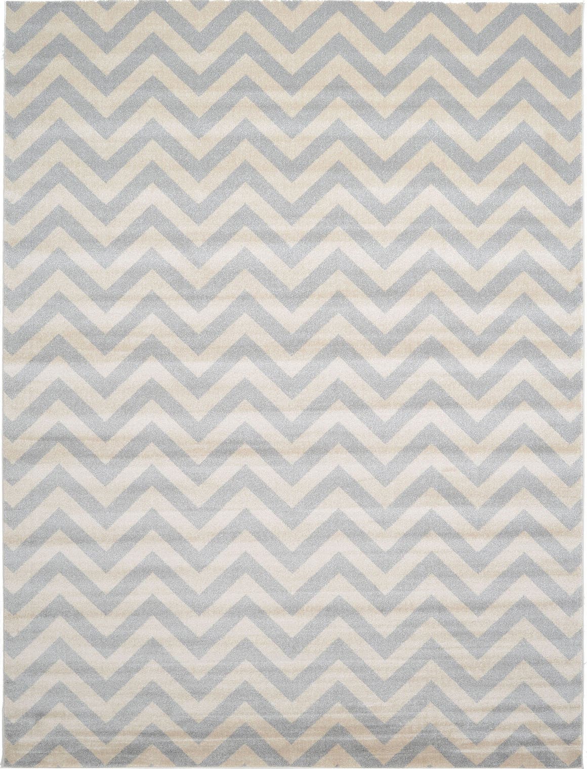 Gray 9' x 12' Chevron Rug eSaleRugs