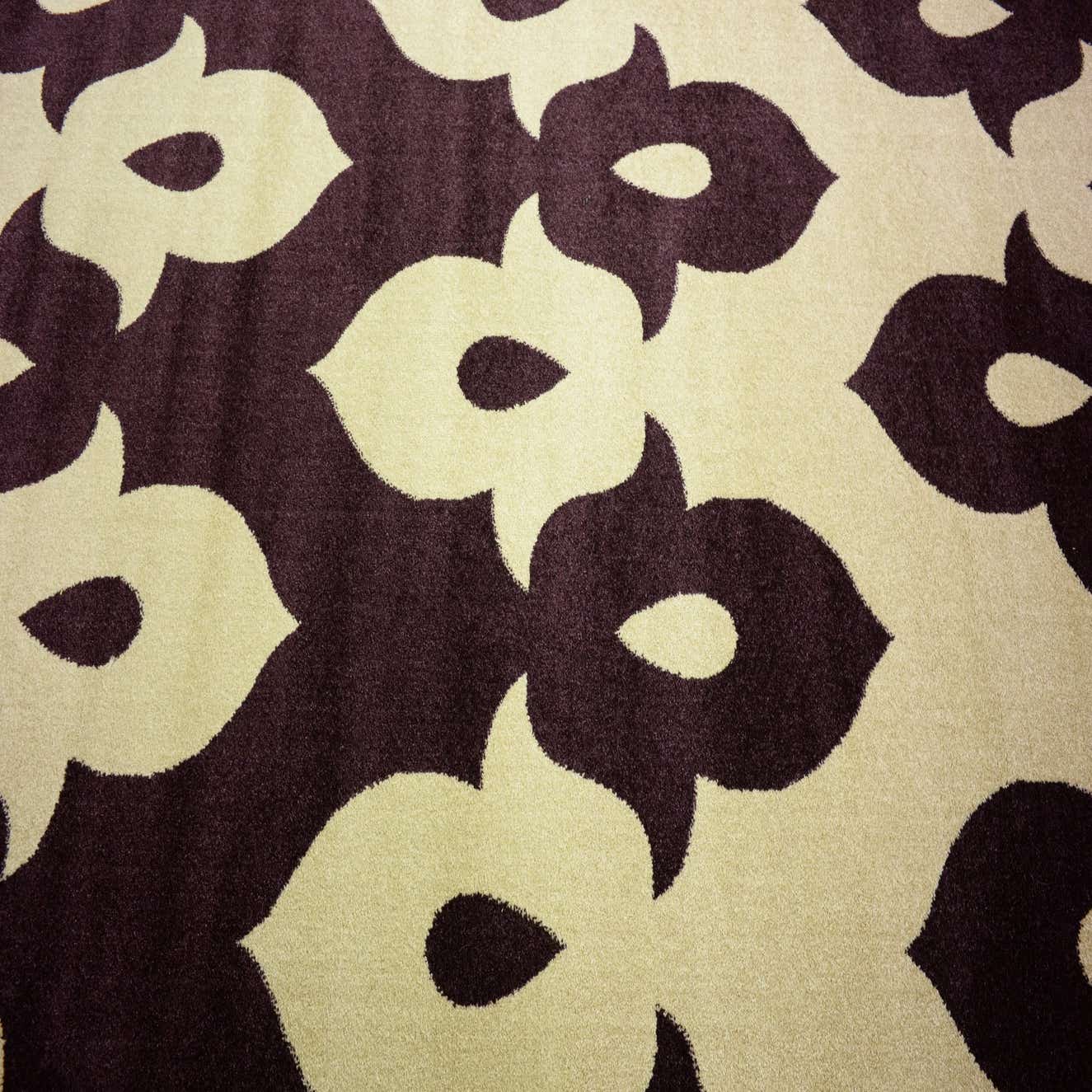 Purple 8' x 8' Ikat Round Rug eSaleRugs