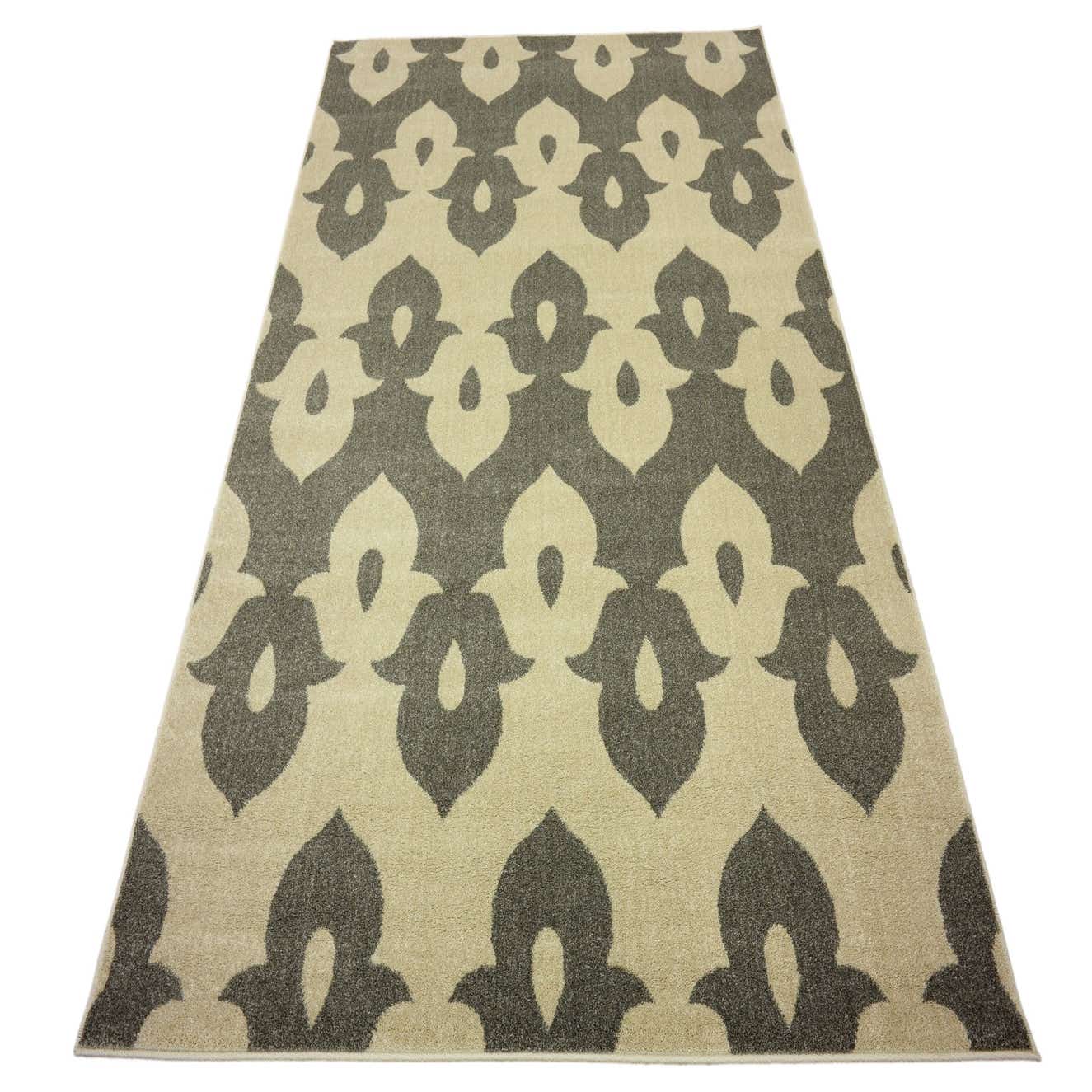 Gray 5' x 8' Ikat Rug eSaleRugs