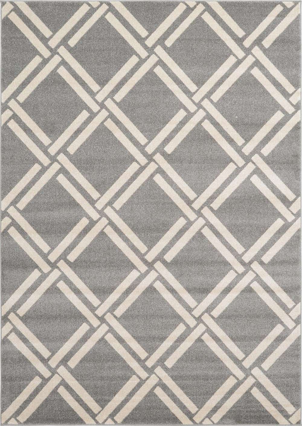 Gray 7' x 10' Trellis Rug eSaleRugs
