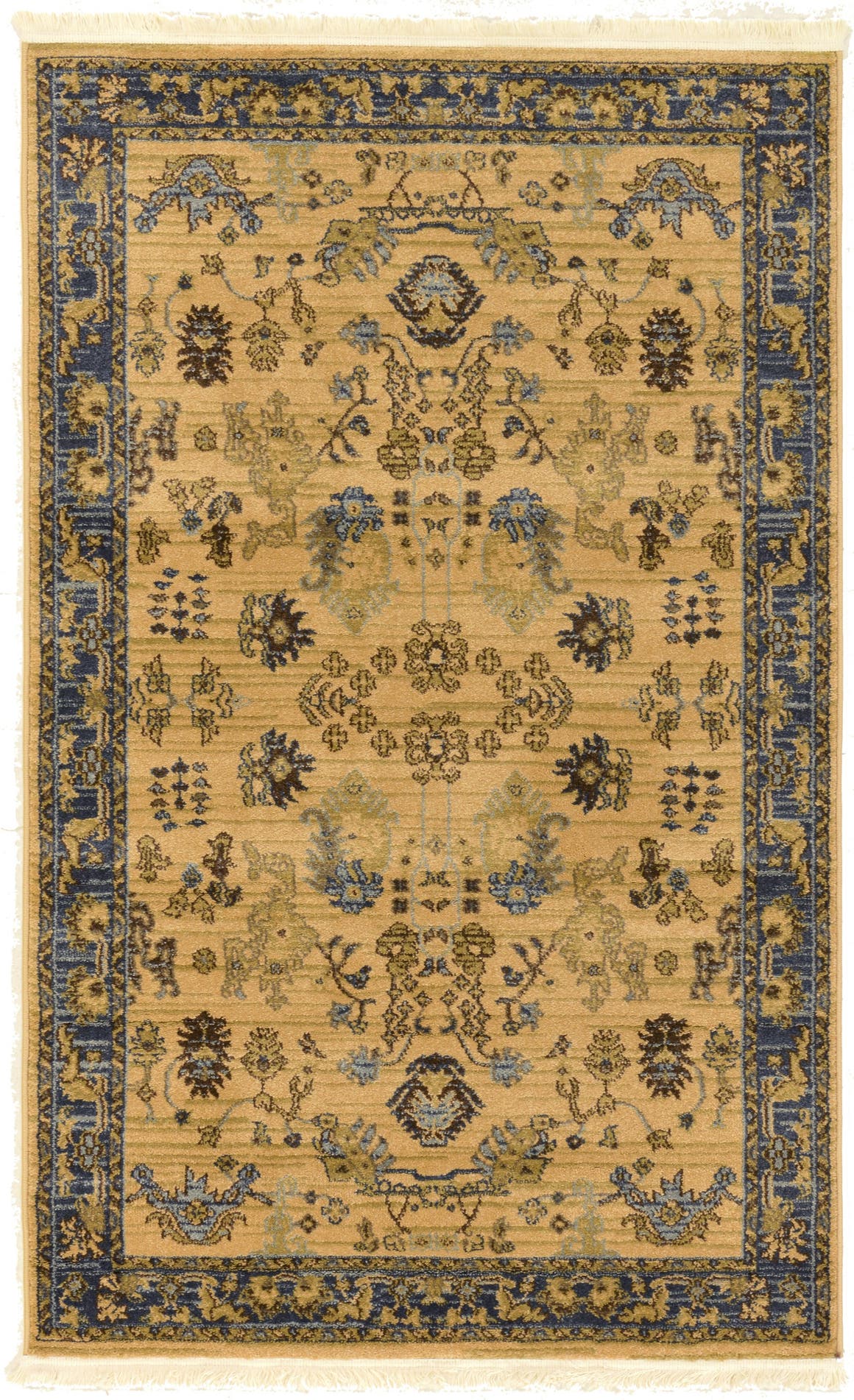 Tan 100cm x 160cm Kensington Rug AU Rugs