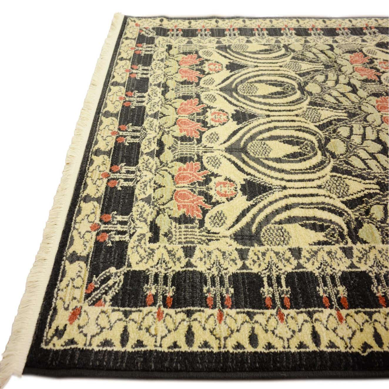 Black 3' 3 x 5' 3 Chelsea Rug
