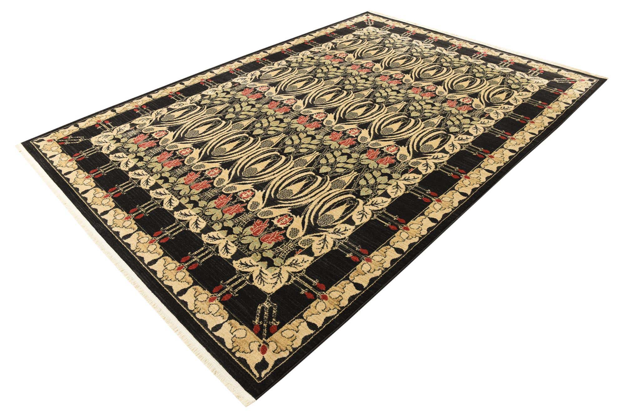 Black 7' x 10' Chelsea Rug | Rugs.com