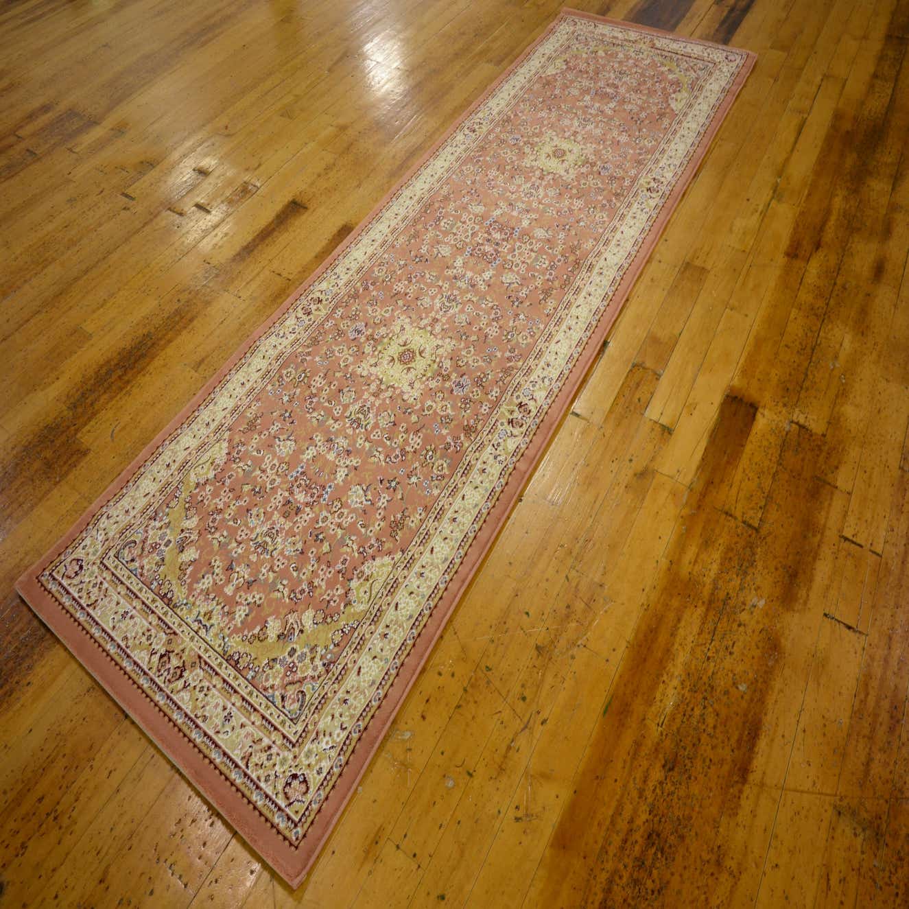 Pink 3' 3 x 9' 10 Tabriz Design Runner Rug eSaleRugs