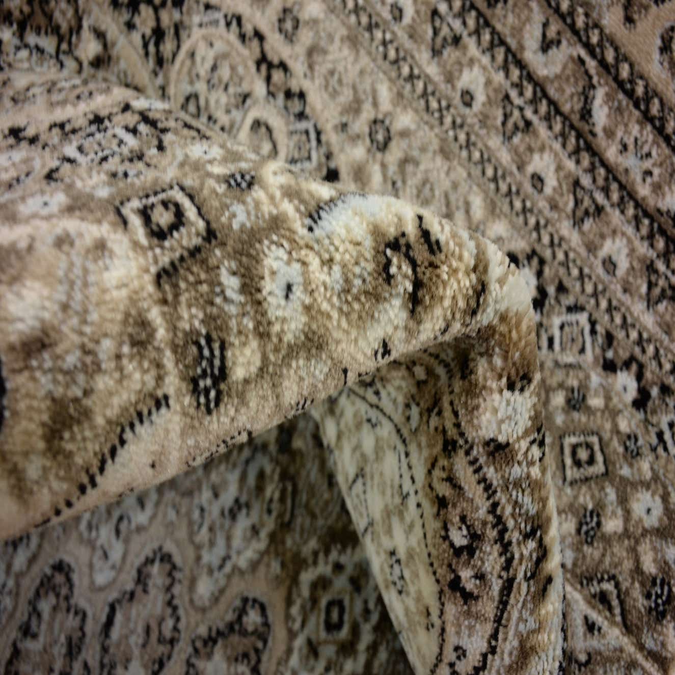 Taupe 250cm x 350cm Tabriz Design Rug AU Rugs