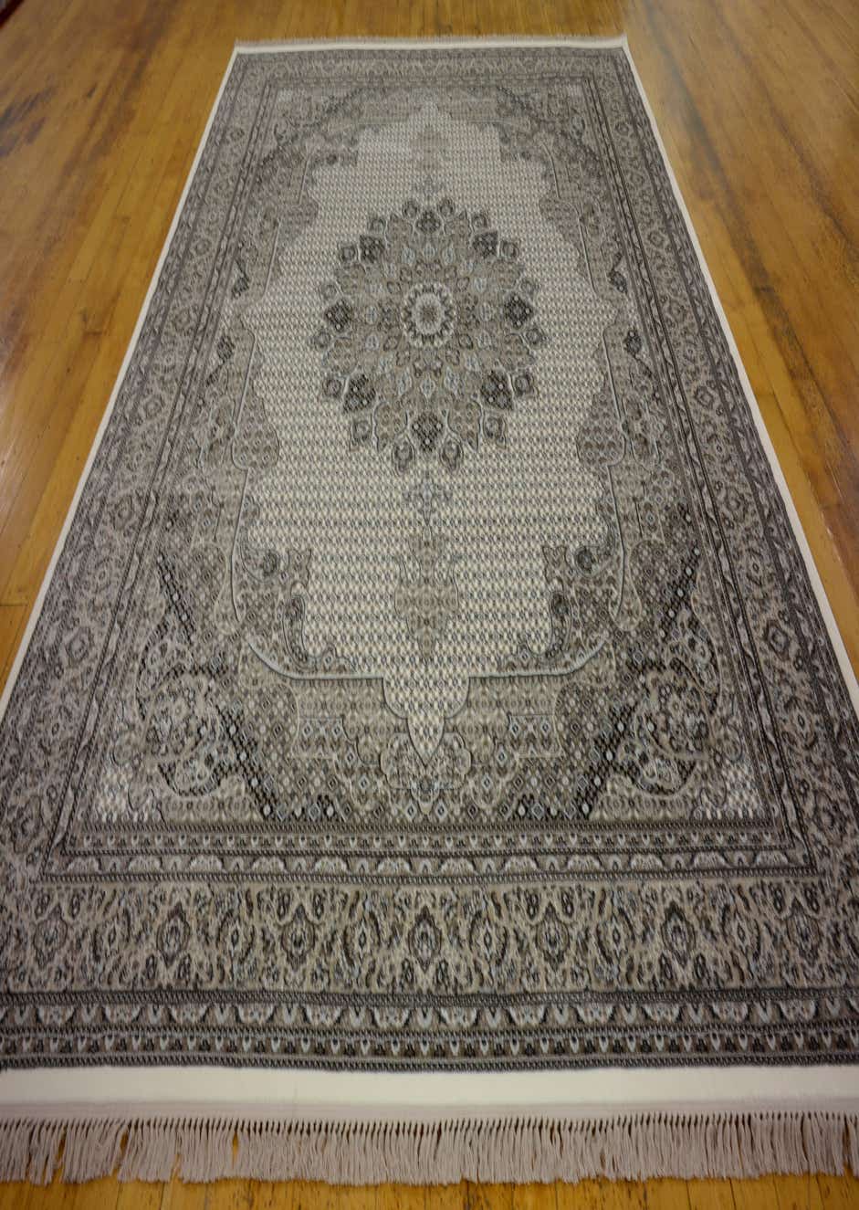 Taupe 250cm x 350cm Tabriz Design Rug AU Rugs