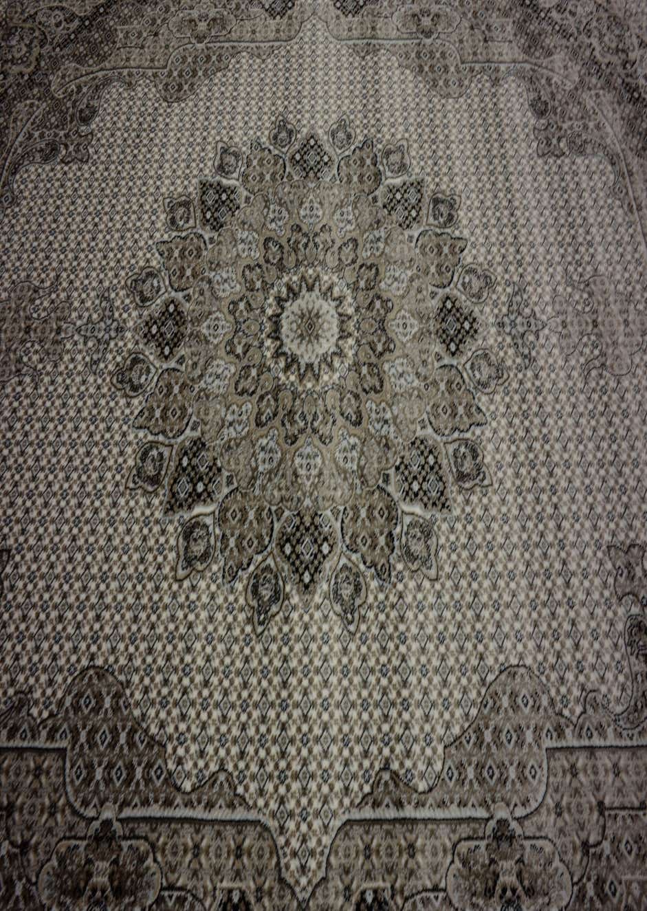 Taupe 250cm x 350cm Tabriz Design Rug AU Rugs