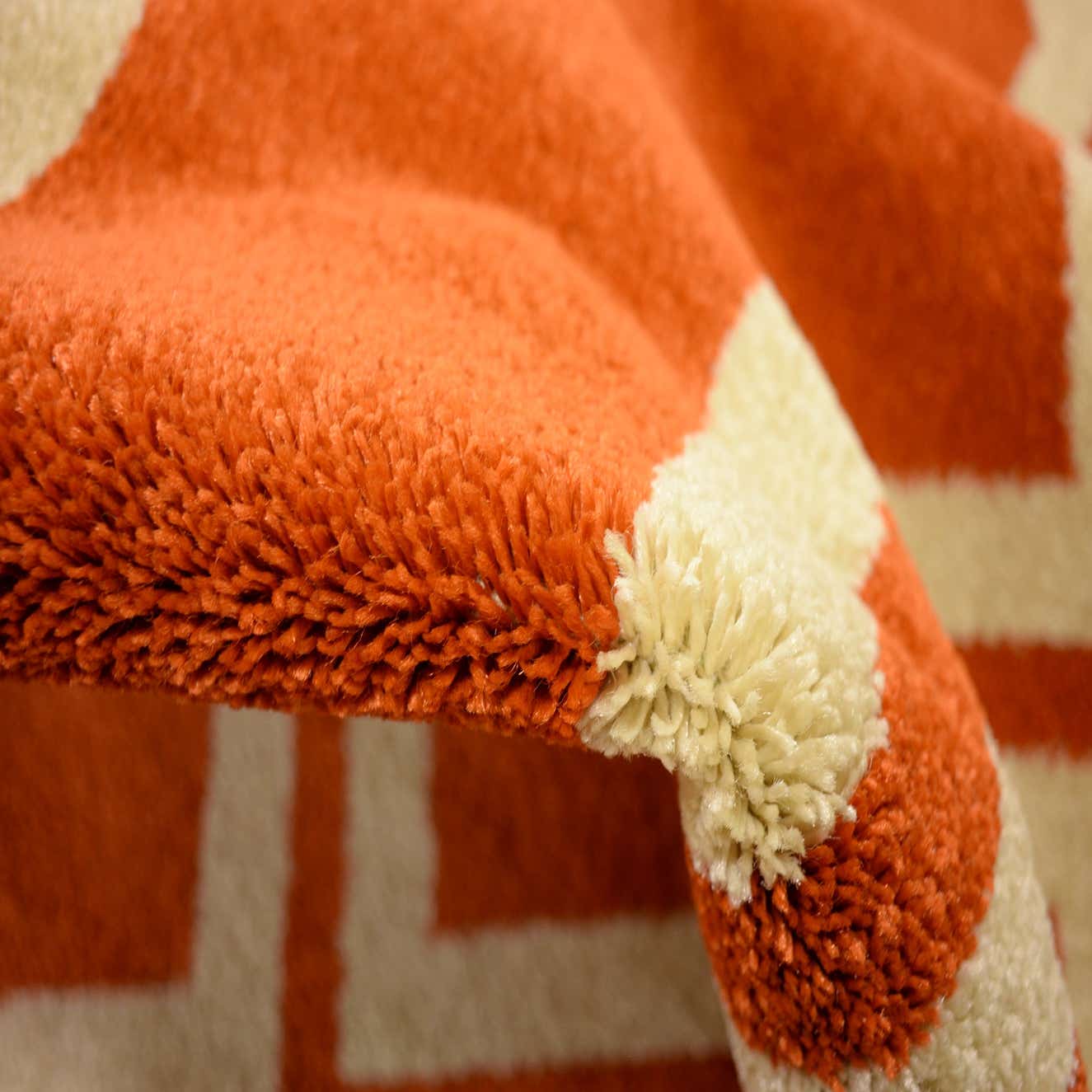 Rust Red 7' x 10' Trellis Rug Rugs.ca